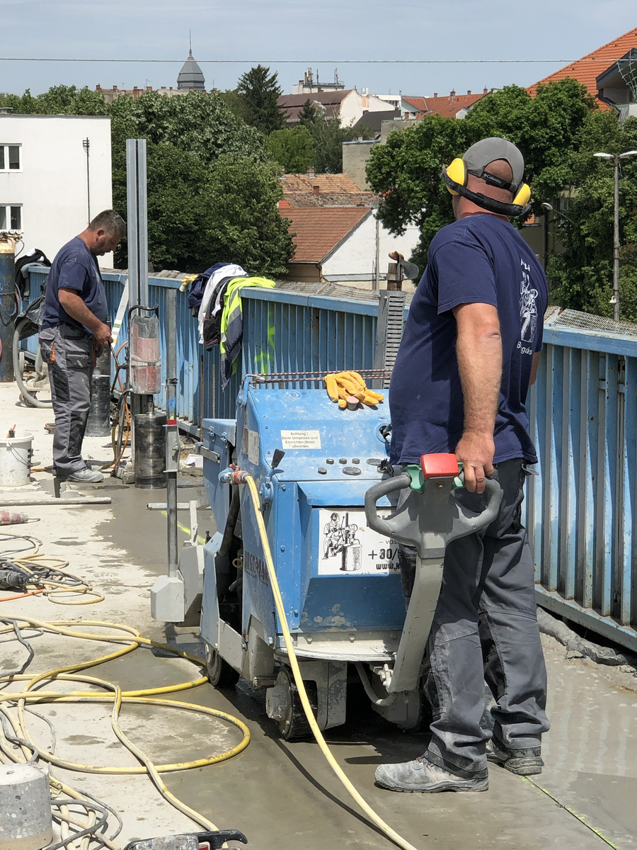 Betonvágás - Koltai-Gép Kft.